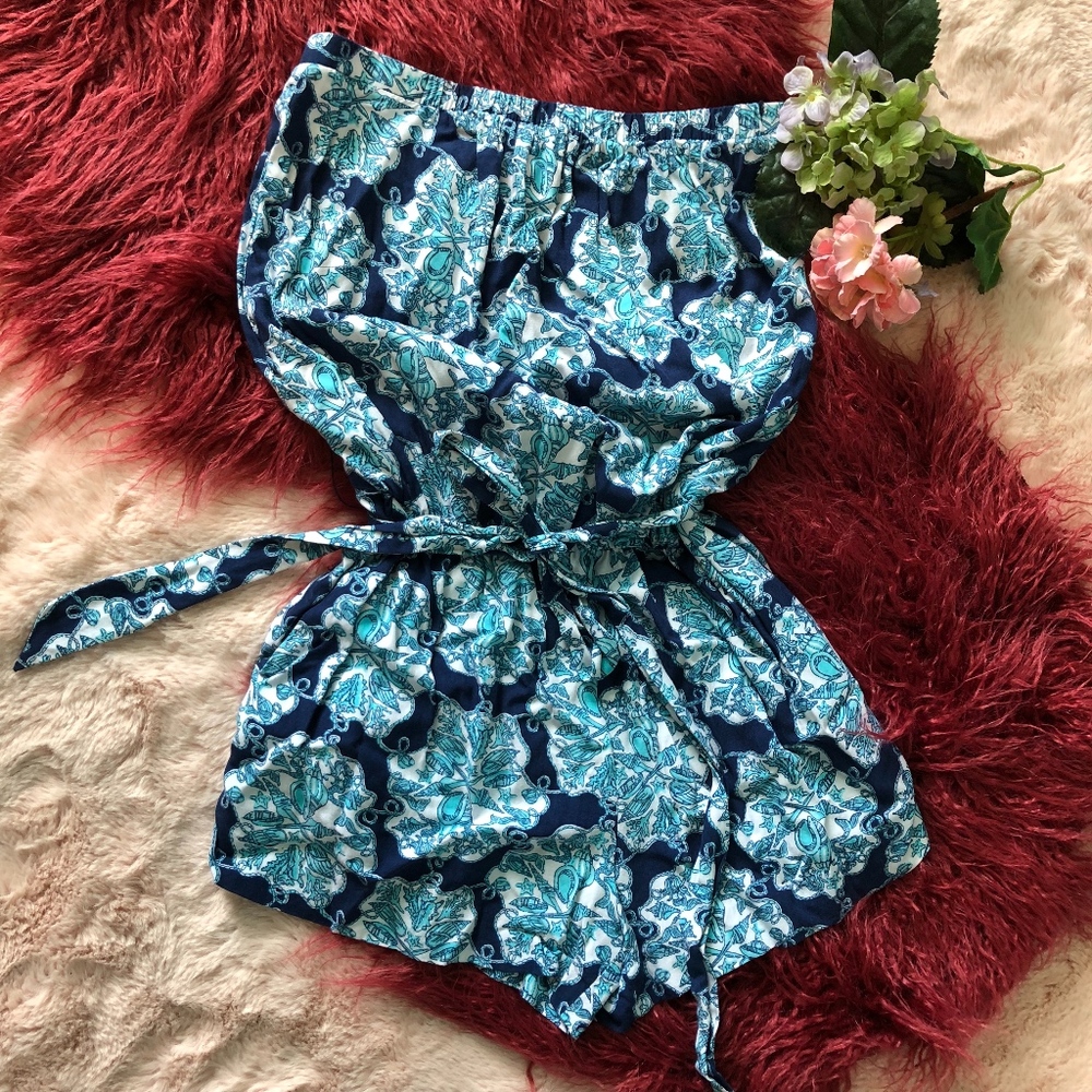 Lilly Pulitzer Strapless Romper